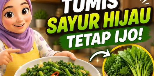 Rahasia Memasak Sayur Hijau Tetap Segar dan Renyah